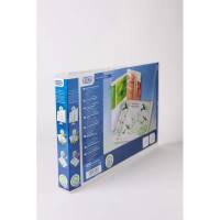 Indstiksringbing, Oxford Maxivision transparent, TV&AElig;RFORMAT, 30mm, 297x420mm antal ringe: 4