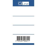 Rygetiket, Q-Line 80, bl&aring; pakke a 100 stk