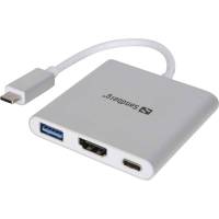 USB, Sandberg, USB-C mini dock, HDMI+USB