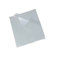 Plastomslag, Bantex transparent 80&micro;m, 210x297mm, plastik pakke a 100 stk