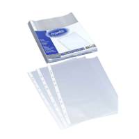 Bantex Lomme A4 0,04mm Refleksfri, 100 Stk.