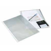 Dokumentlomme, Bantex transparent, 210x297mm pakke a 10 stk