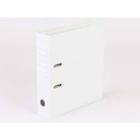 Brevordner, Q-Line hvid, Metalskinne, 75mm, 210x297mm antal ringe: 2