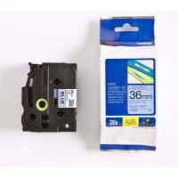 Labeltape, Brother Labeltape, 36mmx8.00m sort/bl&aring;