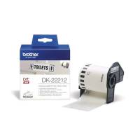 Labeltape, Brother Label, 62mmx30.48m hvid