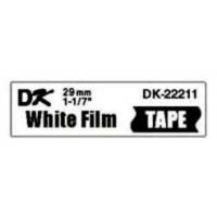 Etiket, Brother Label, DK22211, 29mm x30.48m hvid
