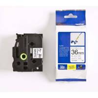 Labeltape, Brother Labeltape, TZEFX261 sort/hvid