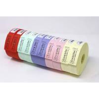 Entrebillet, NoName 30x63, Nummereret fra 1-10.000, lilla rulle a 1000 stk