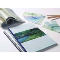 Spiralrygge, Fellowes, 3:1, Metalwire, 6 sort, antal ark: 35  pakke a 100 stk