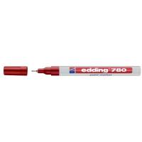 Marker, Edding Chalk, 780, 0,8MM, Spids r&oslash;d, 702020002
