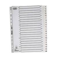 Register, Oxford, A4,210x297mm, hvid Pakke med 10 s&aelig;t