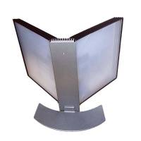 Registersystem, BNT A4 Easymount t/10 lommer bord, metallic