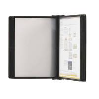 Registersystem, BNT A4 Easymount t/20 lommer v&aelig;g, sort