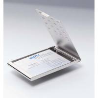 Visitkortholder, Durable Til 15 kort max 95x58mm, aluminium