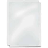 Plastforsider, Fellowes transparent 240&micro;m, 210x297mm, plastik pakke a 100 stk