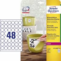 Etiketter, Avery white, pakke med 960 stk