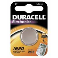 Knapcellebatteri, Duracell, 1620 Lithium pakke a 1 stk