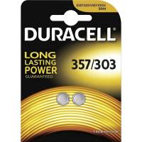 Knapcellebatteri, Duracell 303/SR44/LR44/SR47/A/J, 357/303 pakke a 2 stk