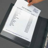 Plastlomme, 3L transparent, 105x148mm, plastik pakke a 50 stk