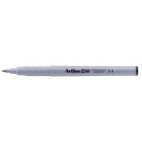 Marker, Artline, EK250, 0,4MM, Spids sort, 3225001