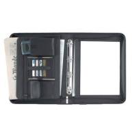 Dokumentmappe, Staedtler Eurostyle sort, 210x297mm, antal ringe: 4 Artificial leather