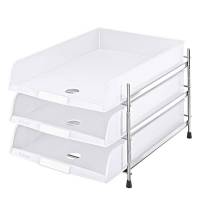 Brevbakkes&aelig;t, Esselte C4, hvid skuffer: 3