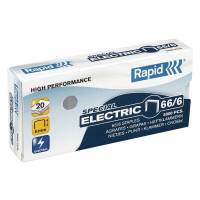 H&aelig;fteklammer, Rapid STRONG E st&oslash;rrelse: 66/6/8, antal ark: 20 pakke a 5000 stk