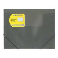 Plastmappe, BNT Docusmart gr&aring;, 210x297mm, PP/elastic