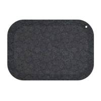 Aflastningsm&aring;tte, Matting Standup, 530 x770x16mm, rubber/plastic, sort