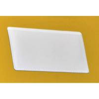 Magnetlomme, Mag View Magnetsystem, 50 x100, Flad &aring;ben liggende, hvid pakke a 50 stk