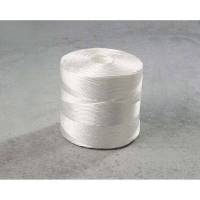 Snor, 2,5 mm, rullel&aelig;ngde: 600.00 m, pp hvid, brudstyrke Resistant to 108 kg Rulle, rullev&aelig;gt: 1.60 kg pakke a 1 rulle, Polykordel Revir