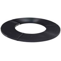 Strapb&aring;nd, St&aring;l, Enkelt spolet, 16.00 x 0.500 mm x 400.00 m kernediameter: 300 mm brudstyrke Modstandsdygtig over for 660 k sort, rullev&aelig;gt: 25.00 kg palle a 24 ruller, palle a 24 ruller