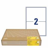 Avery forsendelsesetiket 199,6x143,5mm (600)