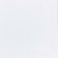 Kaffeserviet, Duni, Ecoecho, 1 lag tissue, Nordic Swan Ecolabel, white 240mmx240mm, karton a 6000 stk