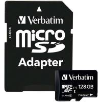 SD kort, Verbatim, Micro XC 128GB class 10 m/adapter