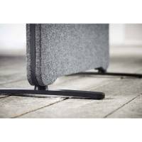 Sk&aelig;rmv&aelig;g, Lintex Edge, sort, T-fod Arc