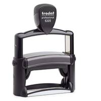 Stempel, Trodat 5205, sort, med voucher