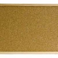 Opslagstavle, BNT Bnt/Office, brun, 400 x600, med tr&aelig;ramme