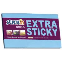 Notes, BNT Stick&acute;n, Extra sticky, bl&aring; 127x76mm