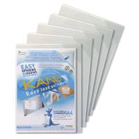 Plastlomme, TARIFOLD transparent, 210x297mm pakke a 5 stk