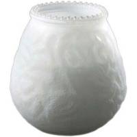 Bordservice til engangsbrug, Voks, hvid 60h, pakke a 6 stk