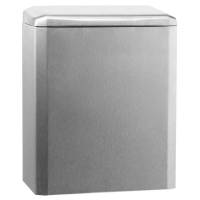 Affaldsspand, Katrin Hygiejnebind 6L b&oslash;rstet st&aring;l m rustfrit st&aring;l 240mmx170mm x 360mm