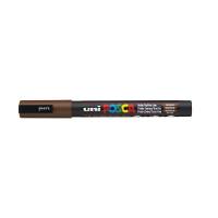 Paintmarker, Uni Posca, PC-3M, 0,9-1,3MM Rund spids, brun, 40150145