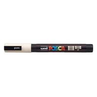 Paintmarker, Uni Posca, PC-3M, 0,9-1,3MM Rund spids, beige, permanent