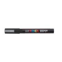 Paintmarker, Uni Posca, PC-3M, 0,9-1,3MM Rund spids, silver, 401501805
