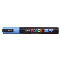 Paintmarker, Uni Posca, PC-5M, 1,8-2,5MM Rund spids, bl&aring;, 40150331