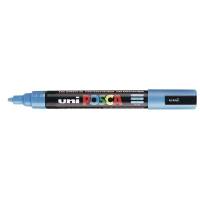 Paintmarker, Uni Posca, PC-5M, 1,8-2,5MM Rund spids, bl&aring;, 40150357