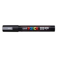Paintmarker, Uni Posca, PC-5M, 1,8-2,5MM Rund spids, silver, 401503805