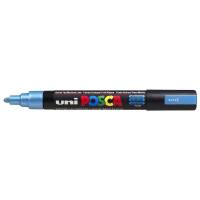 Paintmarker, Uni Posca, PC-5M, 1,8-2,5MM Rund spids, bl&aring;, 401503880