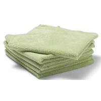Mikrofiberklude, gr&oslash;n 400mmx400mm, pakke a 10 stk